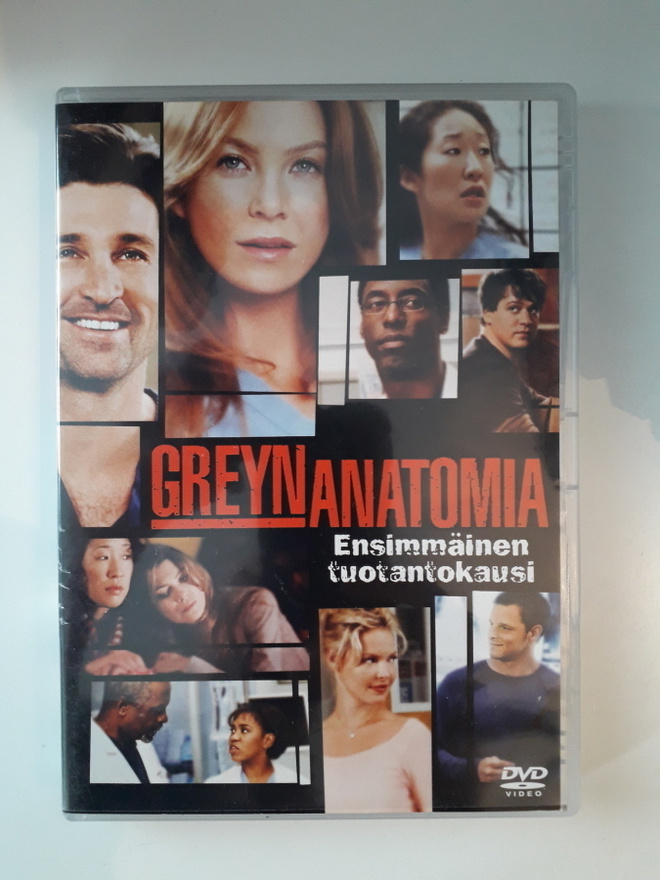 Greyn anatomia, 1. Kausi , 2-Levyä! - DVD