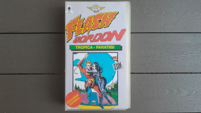 VHS: Flash Gordon - Paratiisi / Tropica (1990)