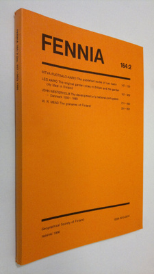 Kalevi (toim.) Rikkinen : Fennia 164 : 2 : dedicated to p...