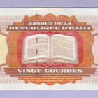 Haiti 20 Gourdes v.2001 UNC P-271A - pikkukuva 2