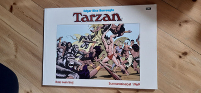 Tarzan sunnuntaisarjat 1969 RUSS MANNING HIENO!