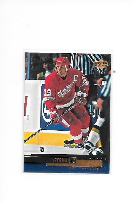 1999-00 Upper Deck #304 Steve Yzerman Detroit Red Wings