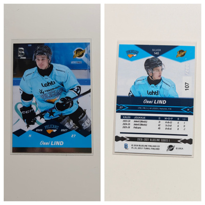 Onni Lind Silver Base Blueline