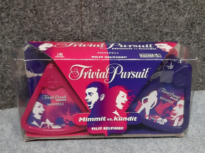 Trivial Pursuit Mini .Mimmit Vs Kundit. Tilit selviksi