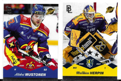 2026-27 Blueline #48 Aleksi Mustonen Jokerit, SILVER 98/200