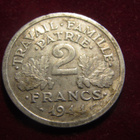 2 francs 1944. Ranska-France - pikkukuva 1