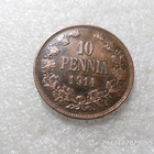 10 penniä 1914 kulkematon hieman tasaisesti patinoitunut - pikkukuva 3