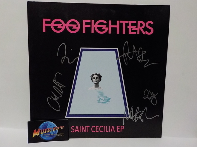 FOO FIGHTERS - SAINT CECILIA EP M-/EX+ 12" + NIMMARIT
