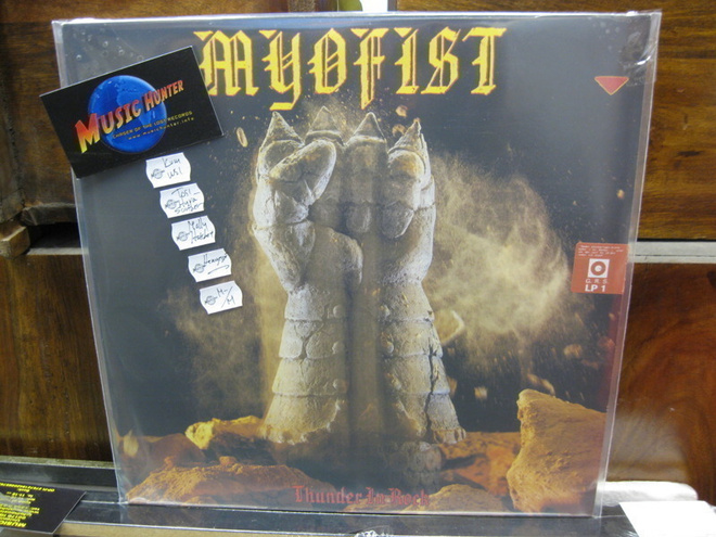 MYOFIST - THUNDER IN ROCK M-/M LP  southern rock helmi!!