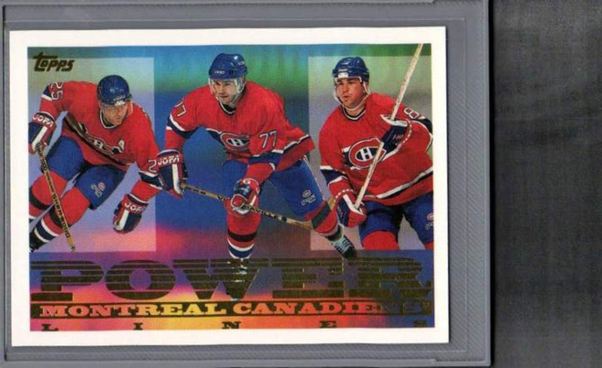 1995-96 Topps - Power Lines - 0,40 € / kpl