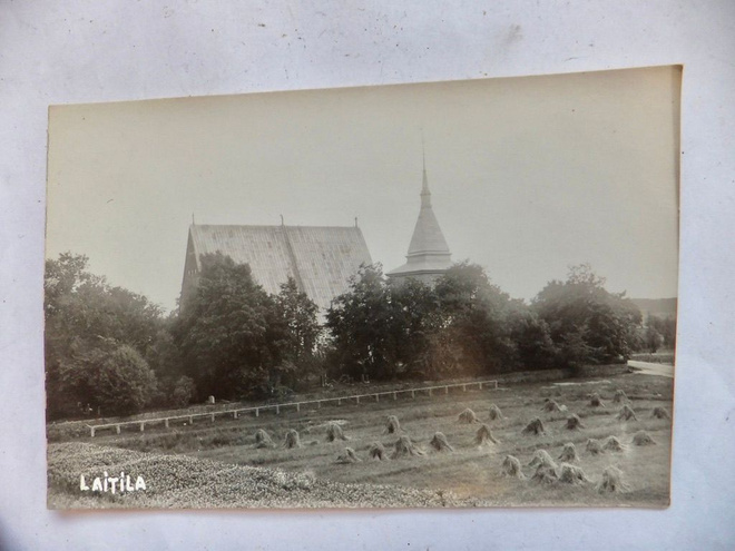 VANHA Postikortti Laitila 1936