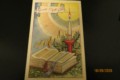 D. RAMSTEDT 1948 KULKENUT KORTTI