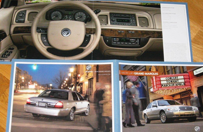 2007 Mercury Grand Marquis esite - KUIN UUSI - 16 sivua