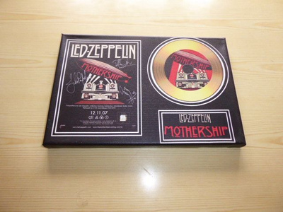 Led Zeppelin canvastaulu koko 20 cm x 30 cm