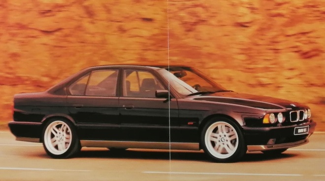 1995 BMW M5 esite - 20 siv - KUIN UUSI