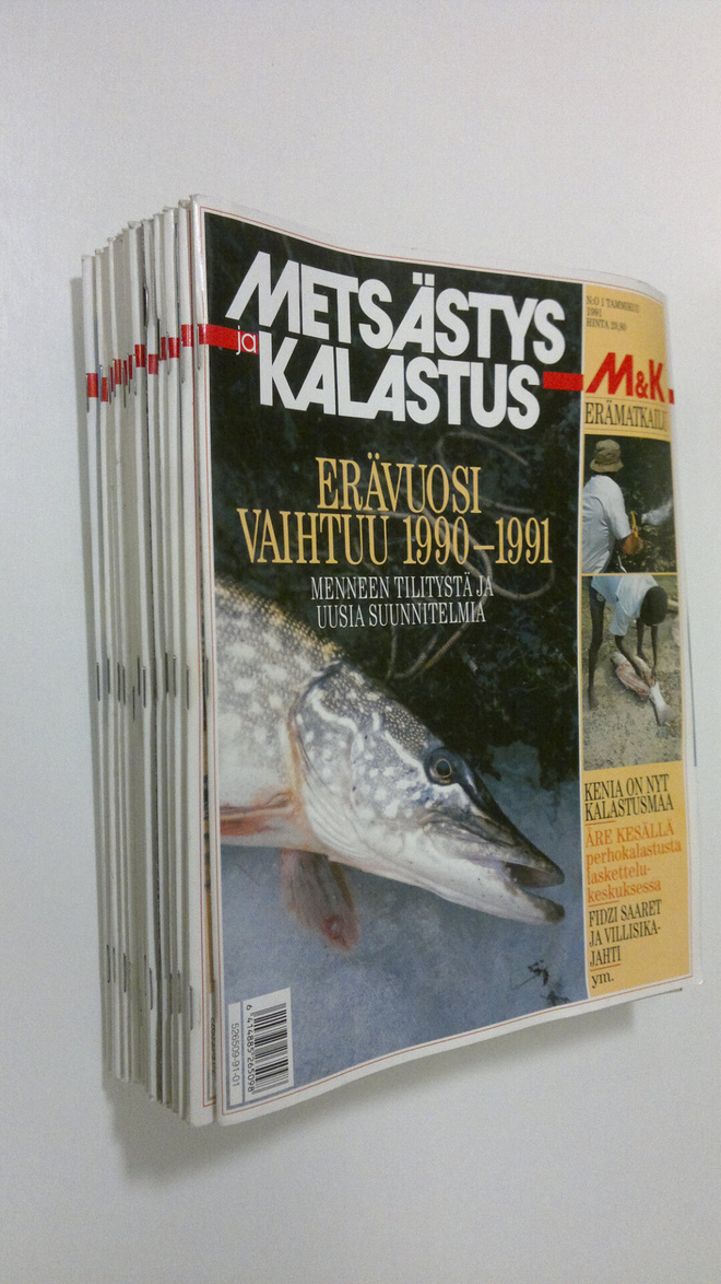 Metsästys ja kalastus vuosikerta 1991