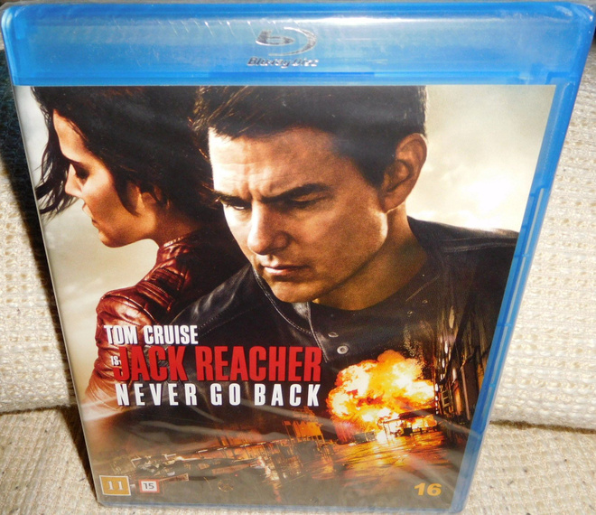 Jack Reacher - Never Go Back (muoveissa) Blu-ray