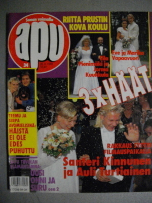 Apu lehti Nro 34/26.8.1994. (15.3)