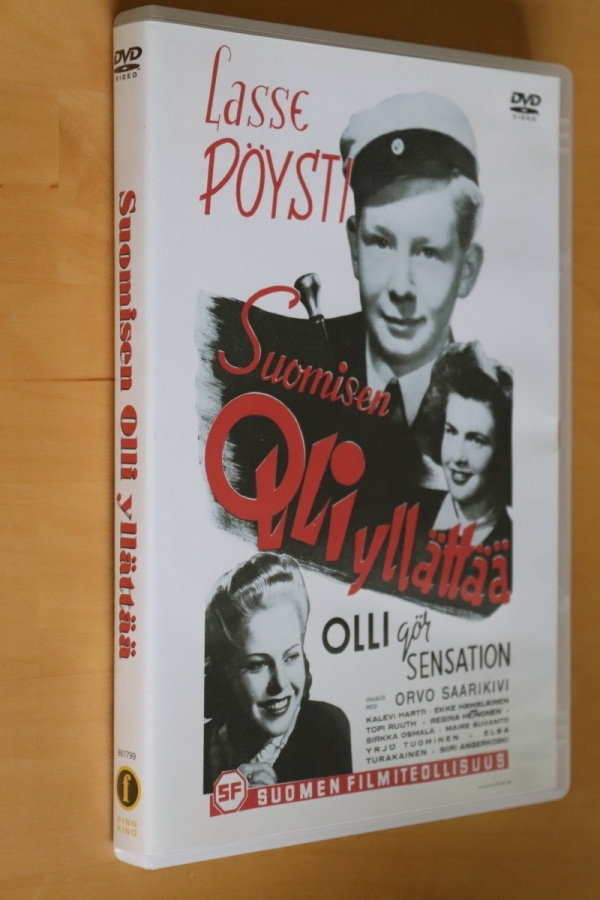 DVD Suomisen Olli yllättää ( 1945 Lasse Pöysti )