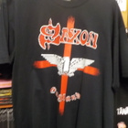 SAXON - ENGLAND MIESTEN T-PAITA KOKO M - pikkukuva 1