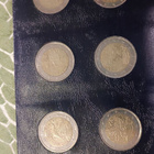 Erä suomalaisia 2 € erikoisrahoja / käyttöjuhlarahoja kansio - pikkukuva 5