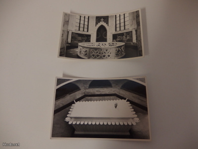 Juseliuksen mausoleumi , 2 korttia , mustavalk. v. 1966