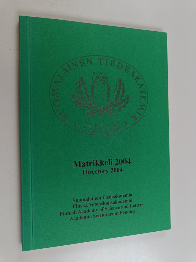 Matrikkeli 2004 = Directory 2004