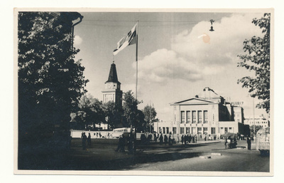 TAMPERE, KESKUSTORIA -vanha kortti