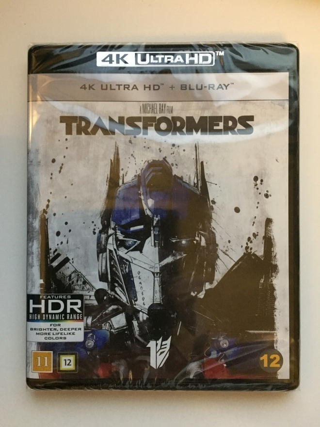 Transformers (4K Ultra HD + Blu-ray) Megan Fox (2007) UUSI