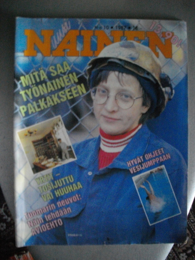 Uusi nainen Nro 10/1987. (7.11)