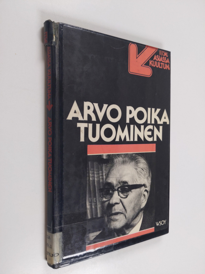 Arvo Tuominen : Arvo Poika Tuominen : TV-ohjelma Nauhoitu...