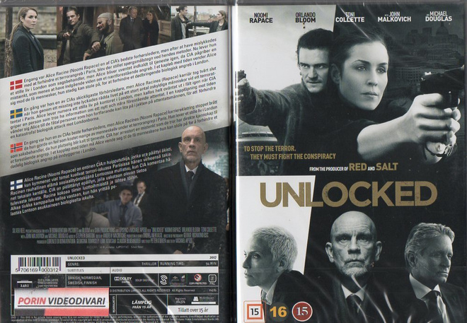 Unlocked	(41 290)	UUSI	-FI-	DVD			noomi rapace	2017