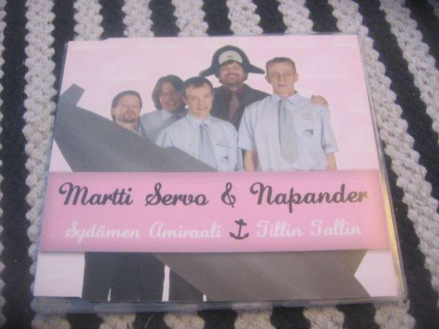 Martti Servo & Napander - Sydämen amiraali (cds)
