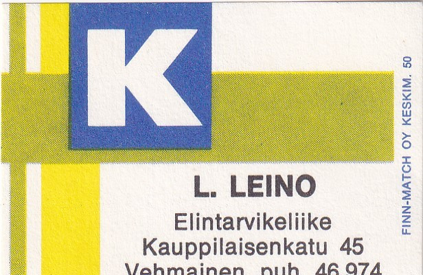 Tampere, Vehmainen, L- Leino , Kesko  , 7/12
