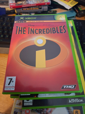 XBOX The Incredibles + kotelo + ohjeet