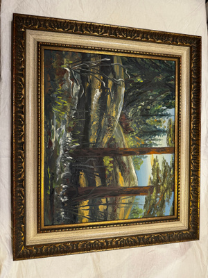 Metsä taulumaalaus