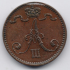 1881 1 penni kl6 - pikkukuva 2