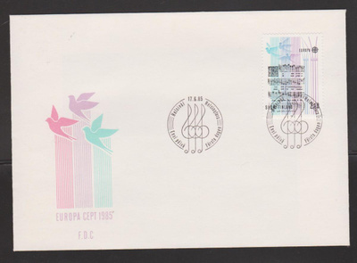 FDC 1985 Eurooppa-merkki 2,10 mk