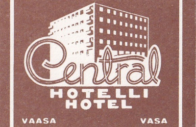 Vaasa - Vasa. Hotelli Central b526