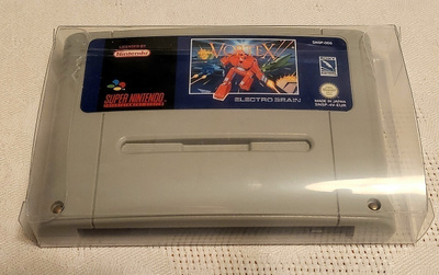 * Vortex + Ohjekirja (suomiohjeet on) SNES PAL + Uusi Kotelo