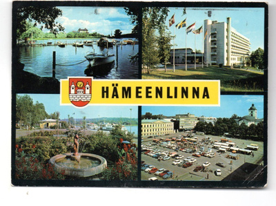 Hämeenlinna: kuvia kaupungista ja Aulangolta (vaakuna)