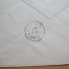 Malli 30 (3 arvoa) FDC-kuori 1947 Ruotsiin tuloleimoin - pikkukuva 3