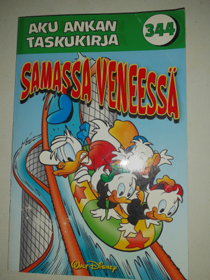 Aku Ankan taskukirja  344  Samassa veneessä