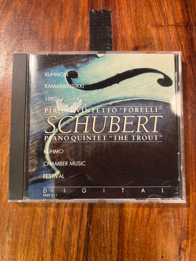 Shubert - Pianokvintetto cd