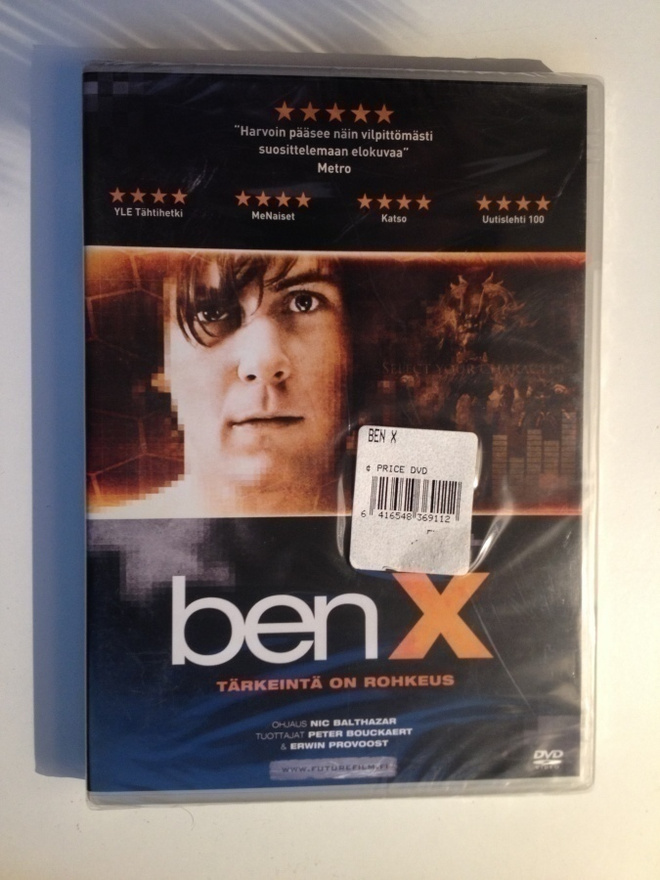 Ben X (DVD) UUSI! Greg Timmermans, Laura Verlinden