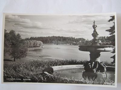 VANHA Postikortti Hämeenlinna 1950-luku Alkup.Mallikappale