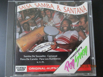 Santana SALSA, SAMBA, SANTANA (CD)