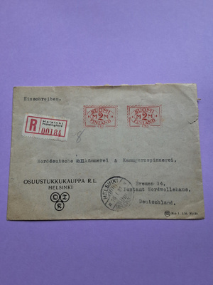 POSTILÄHETYS SUOMESTA - SAKSAAN 1931