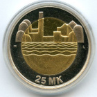 Suomi 1997 25 Markkaa Itsenäinen Suomi 80v UNC - pikkukuva 2