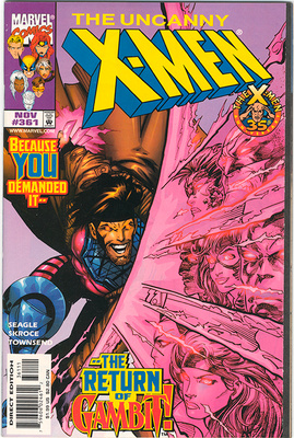 The Uncanny X-Men #361 (Marvel, November 1998)